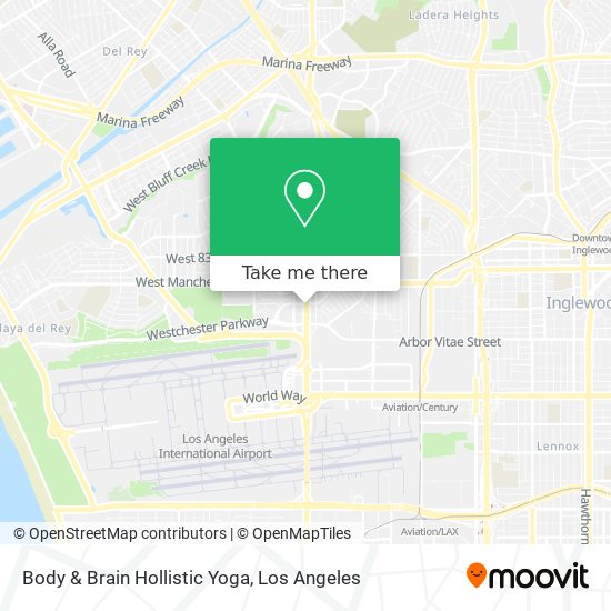 Body & Brain Hollistic Yoga map