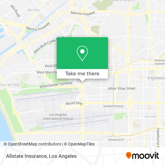 Allstate Insurance map