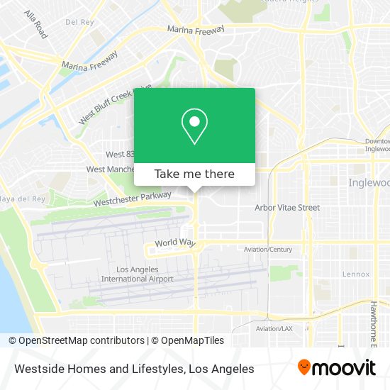 Mapa de Westside Homes and Lifestyles