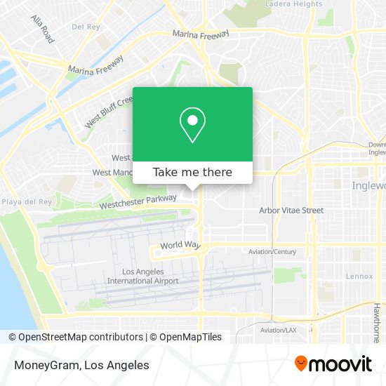 MoneyGram map