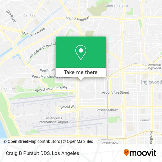 Craig B Pursuit DDS map