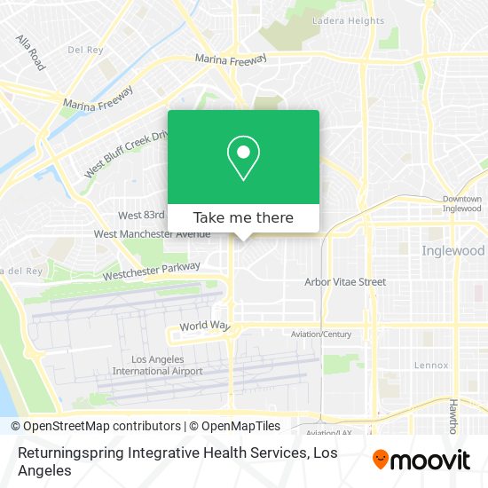 Mapa de Returningspring Integrative Health Services