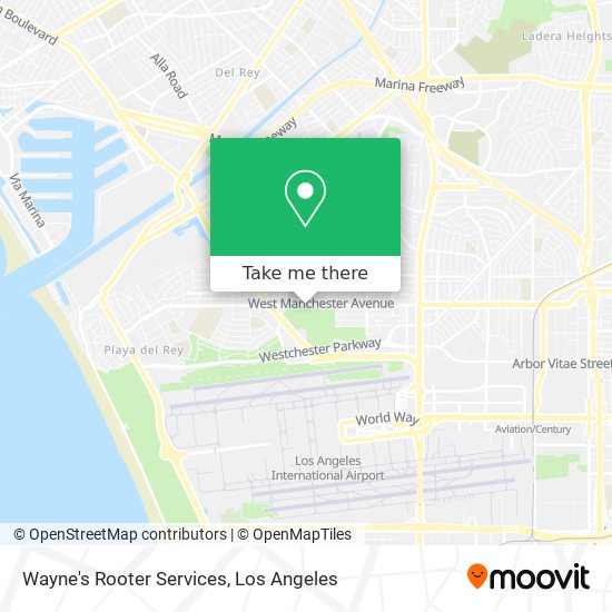 Mapa de Wayne's Rooter Services