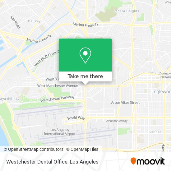 Mapa de Westchester Dental Office