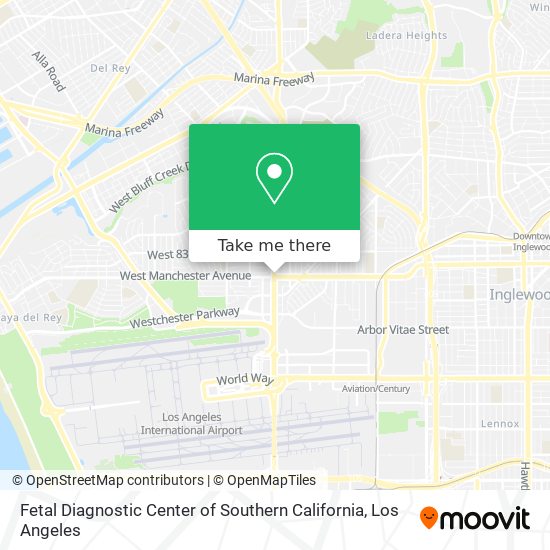 Fetal Diagnostic Center of Southern California map