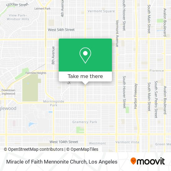Miracle of Faith Mennonite Church map
