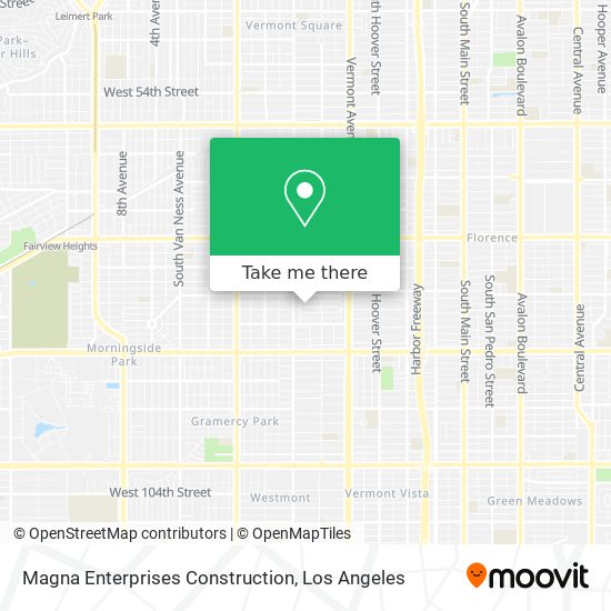Magna Enterprises Construction map