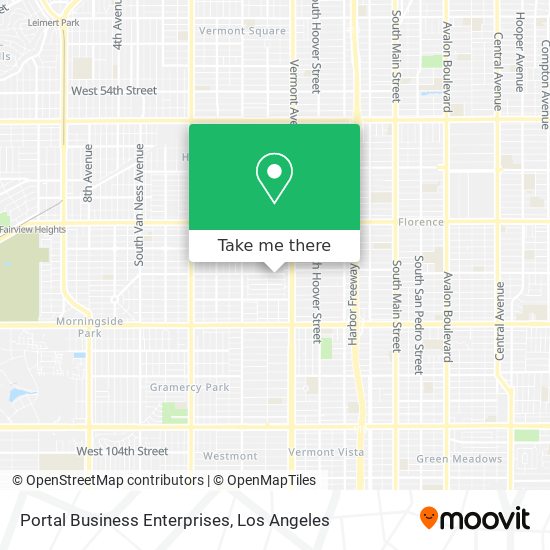 Portal Business Enterprises map