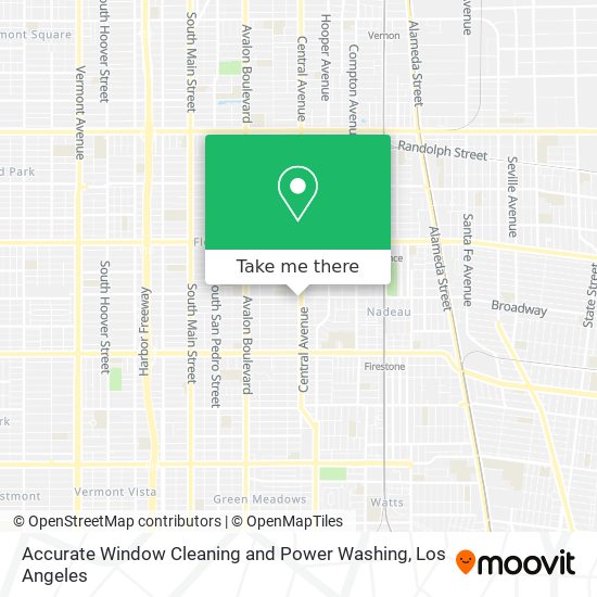 Mapa de Accurate Window Cleaning and Power Washing