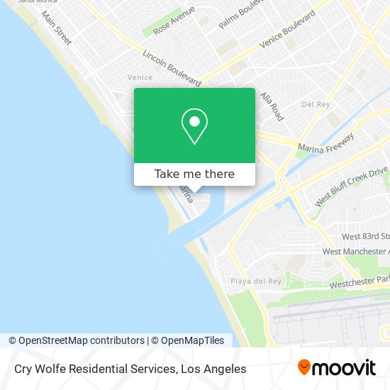 Cry Wolfe Residential Services map