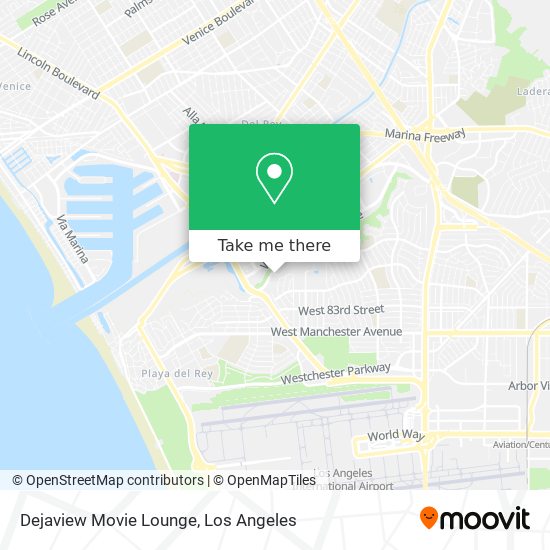 Mapa de Dejaview Movie Lounge