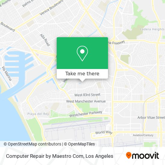 Mapa de Computer Repair by Maestro Com