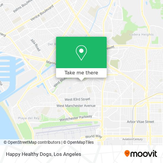 Mapa de Happy Healthy Dogs