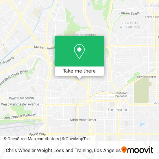 Mapa de Chris Wheeler Weight Loss and Training