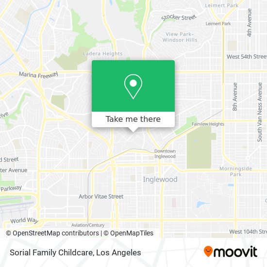 Sorial Family Childcare map