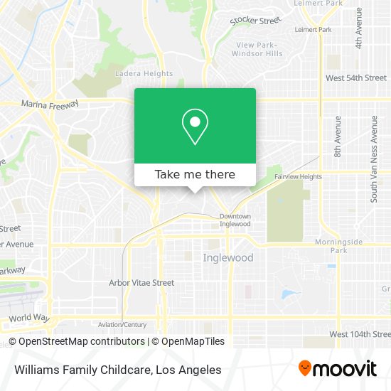 Mapa de Williams Family Childcare