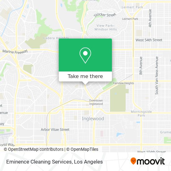 Mapa de Eminence Cleaning Services