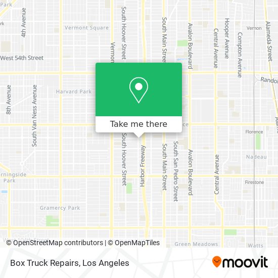 Box Truck Repairs map