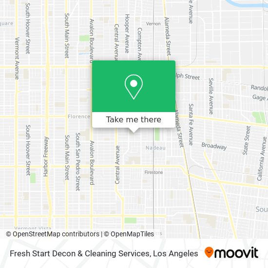 Fresh Start Decon & Cleaning Services map