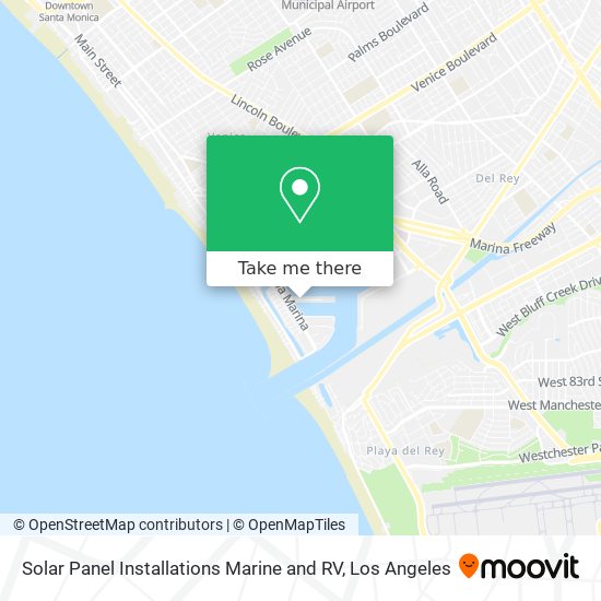 Mapa de Solar Panel Installations Marine and RV