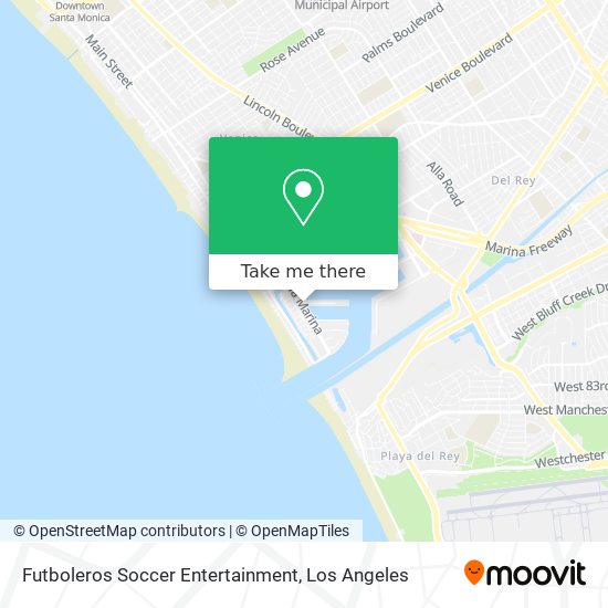 Mapa de Futboleros Soccer Entertainment