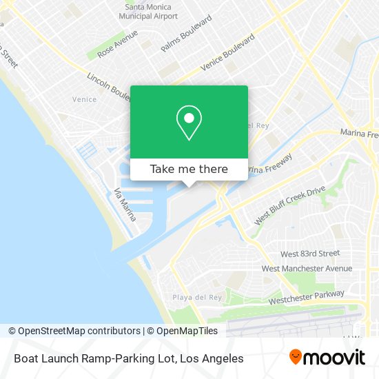 Mapa de Boat Launch Ramp-Parking Lot