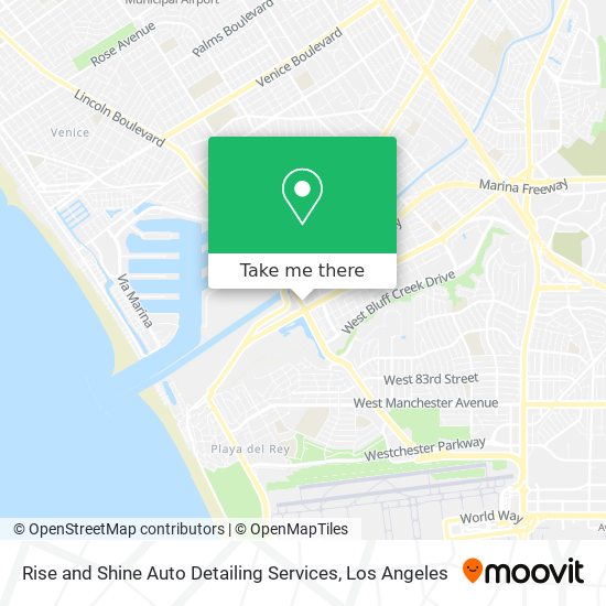 Rise and Shine Auto Detailing Services map