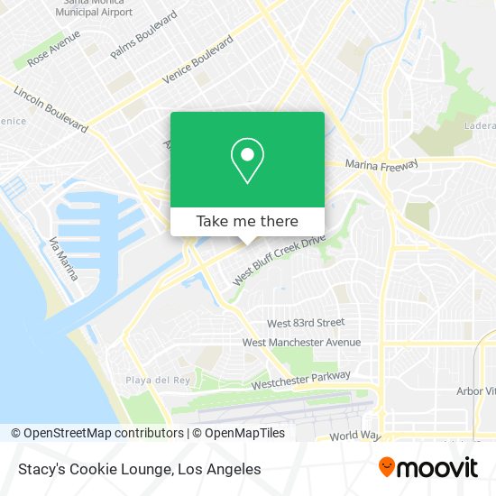 Mapa de Stacy's Cookie Lounge