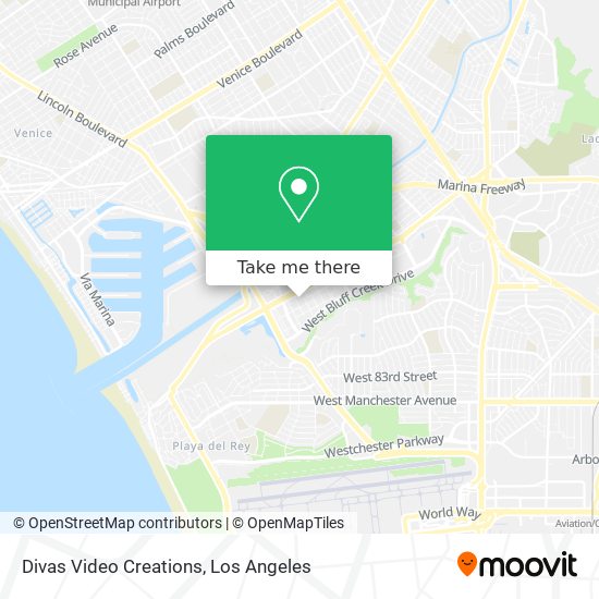 Divas Video Creations map