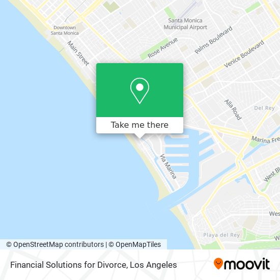 Financial Solutions for Divorce map