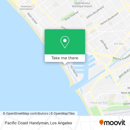 Mapa de Pacific Coast Handyman