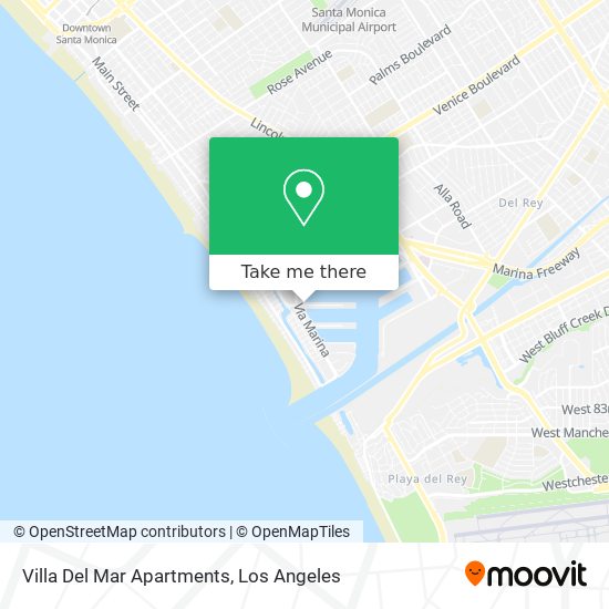 Mapa de Villa Del Mar Apartments