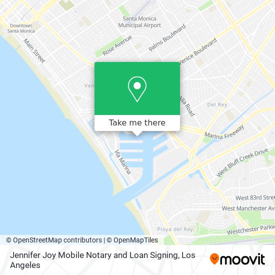 Mapa de Jennifer Joy Mobile Notary and Loan Signing