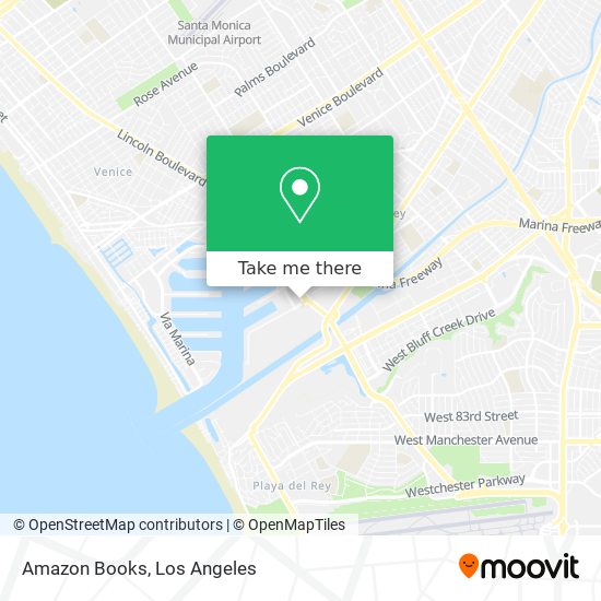 Amazon Books map