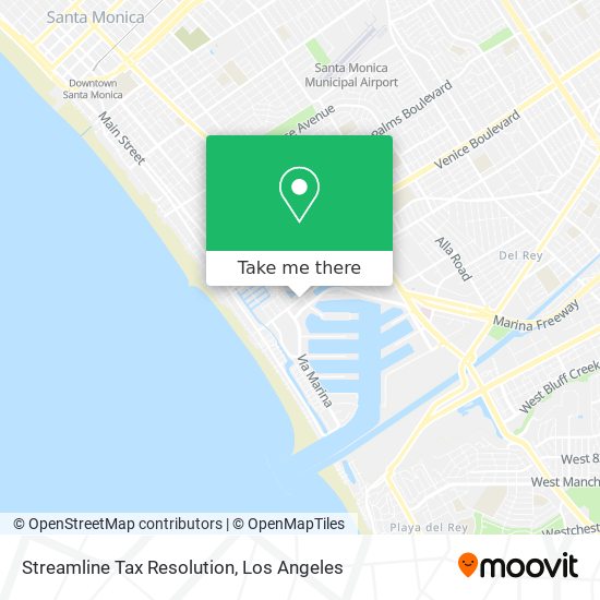 Streamline Tax Resolution map