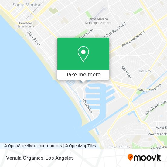 Venula Organics map
