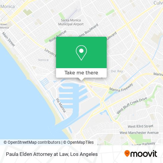 Paula Elden Attorney at Law map