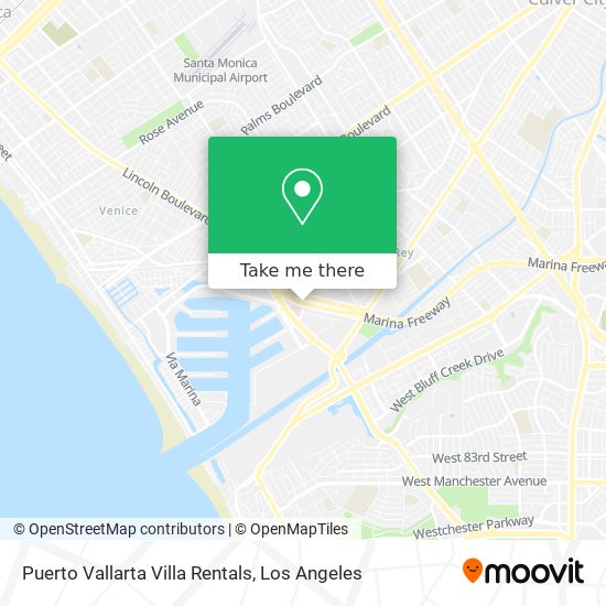 Puerto Vallarta Villa Rentals map