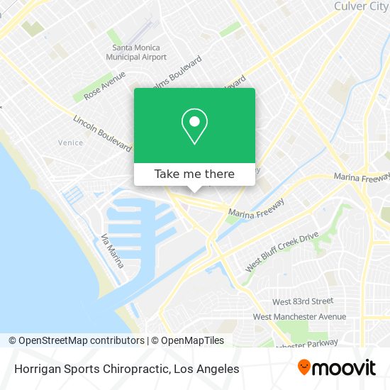 Horrigan Sports Chiropractic map