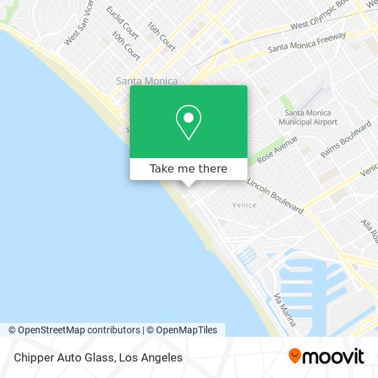 Mapa de Chipper Auto Glass
