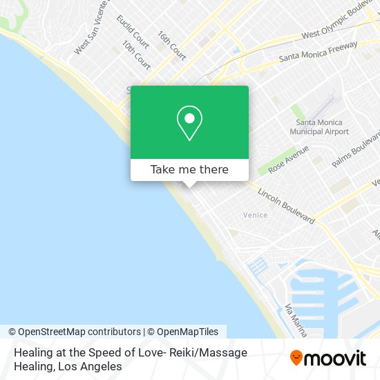 Healing at the Speed of Love- Reiki / Massage Healing map