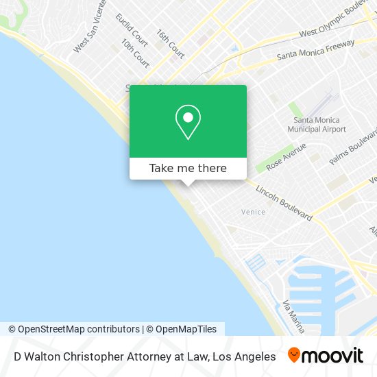 Mapa de D Walton Christopher Attorney at Law