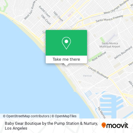 Mapa de Baby Gear Boutique by the Pump Station & Nurtury