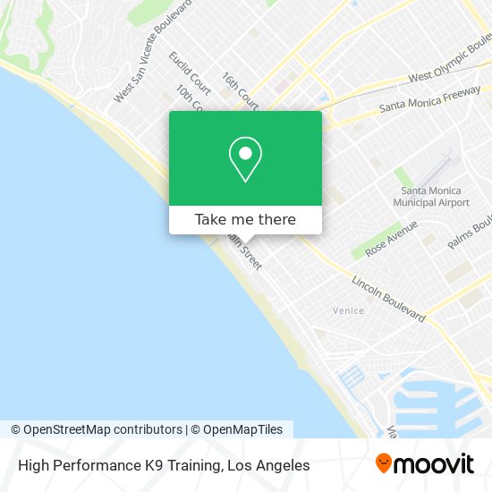 High Performance K9 Training map