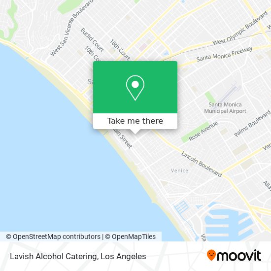Lavish Alcohol Catering map