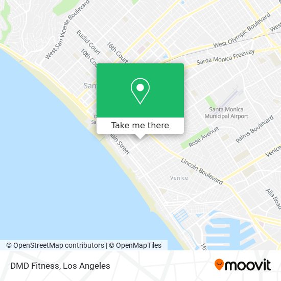 Mapa de DMD Fitness
