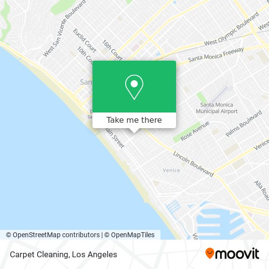 Carpet Cleaning map