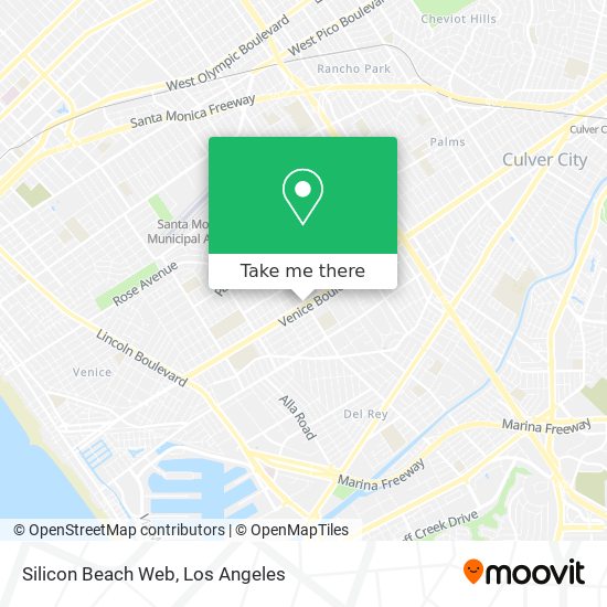 Mapa de Silicon Beach Web