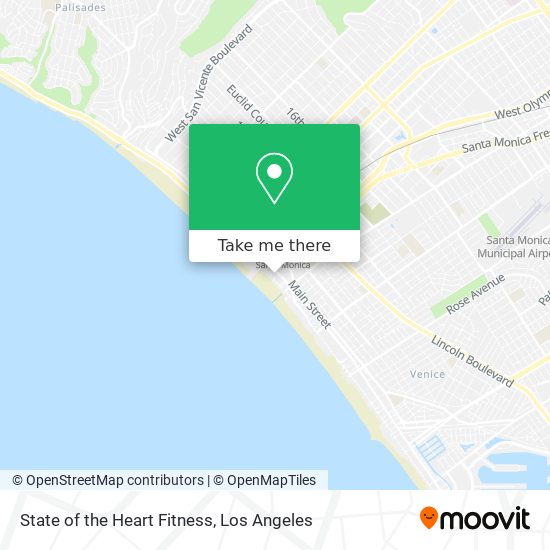 Mapa de State of the Heart Fitness