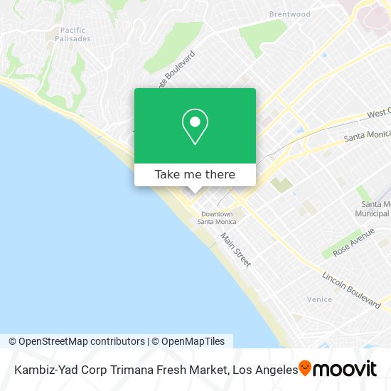 Mapa de Kambiz-Yad Corp Trimana Fresh Market